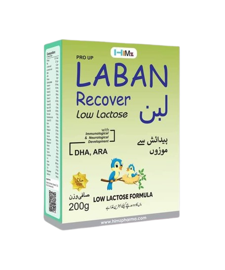 LABAN Recover Low Lactose Infant Formula (200g) – Pro Up Formula with DHA & ARA for Digestive Support & Recovery