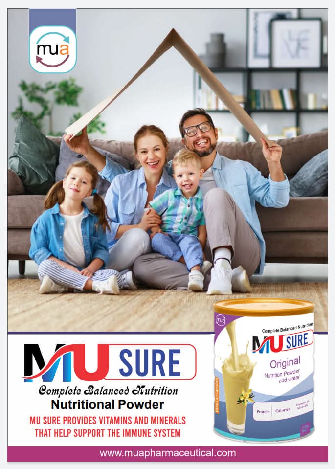 MU-SURE Original Nutrition Powder | Complete Balanced Meal | Vanilla 400g