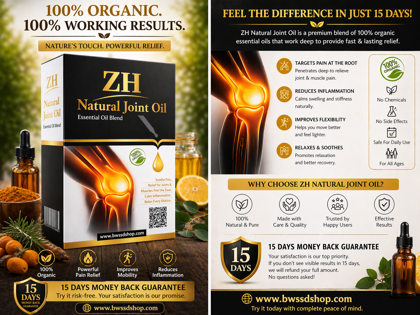 ZH Natural Joint Oil