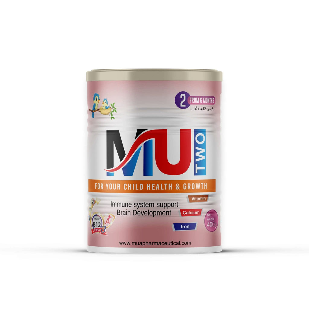 MU TWO Stage 2 Premium Baby Formula (6 to 12 Months) – 400g | Immune System & Brain Development Support
